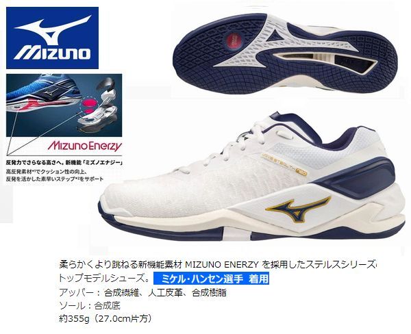 MIZUNO(海外共通モデル）　WAVE STEALTH NEO  ウェーブステルスNEO