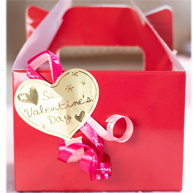 バレンタインラッピング