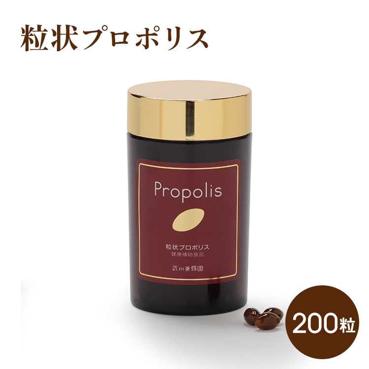 粒状プロポリス　200粒　★健康を考える人にお薦め　送料無料　【はちみつの日】