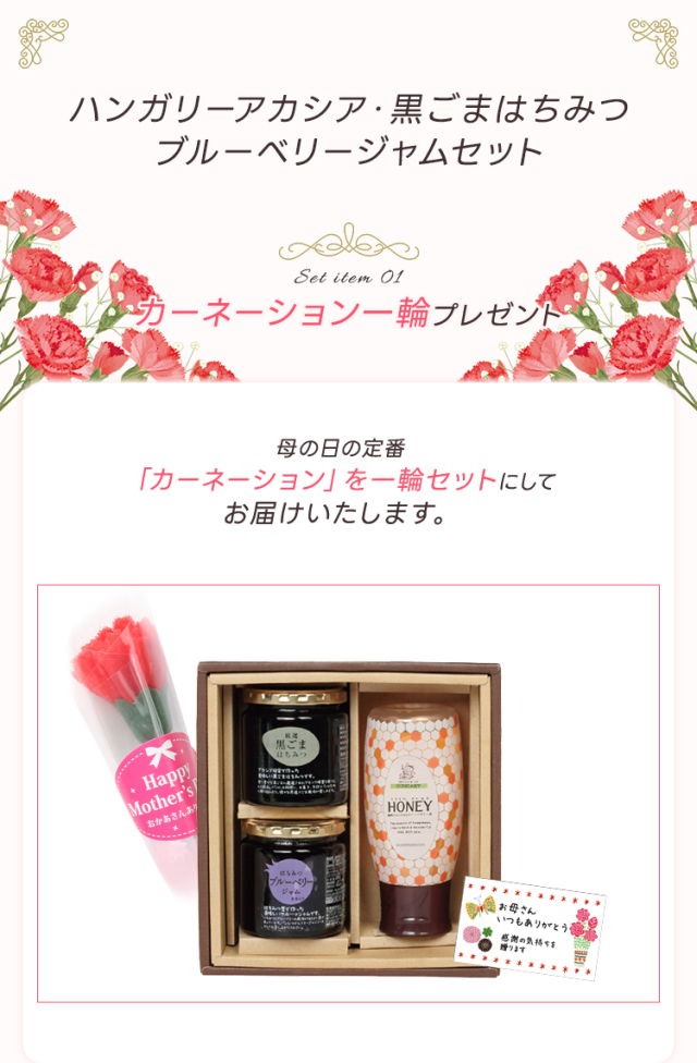 3/31迄早期割引10%off 【母の日ギフト】ハンガリーアカシア・黒ごま