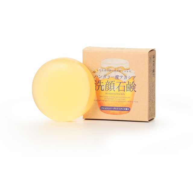 ハンガリー産アカシアはちみつ洗顔石鹸80g　◎4月お買得商品
