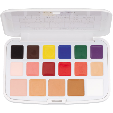 三善みつよしアソートＢ Ｓ１｜ポイントカラー・ドーラン詰め合わせ