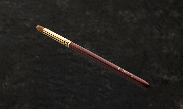 ウエダ美粧堂 アイシャドーブラシ（丸）イタチつくし型アイシャドーブラシ