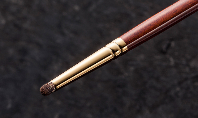 ウエダ美粧堂 アイシャドーブラシ（丸）玉毛の丸型アイシャドーブラシ