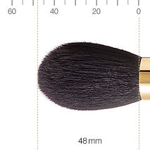 ウエダ美粧堂 パウダーブラシ （丸） 細光峰の丸型パウダーブラシ