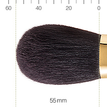 ウエダ美粧堂 フィニッシングパウダーブラシ （丸平）