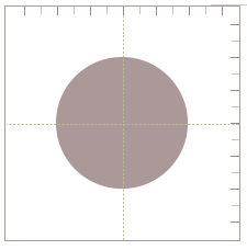 ウエダ美粧堂 フィニッシングパウダーブラシ （丸）
