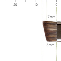 ウエダ美粧堂 メイクブラシ栞　SHIORI