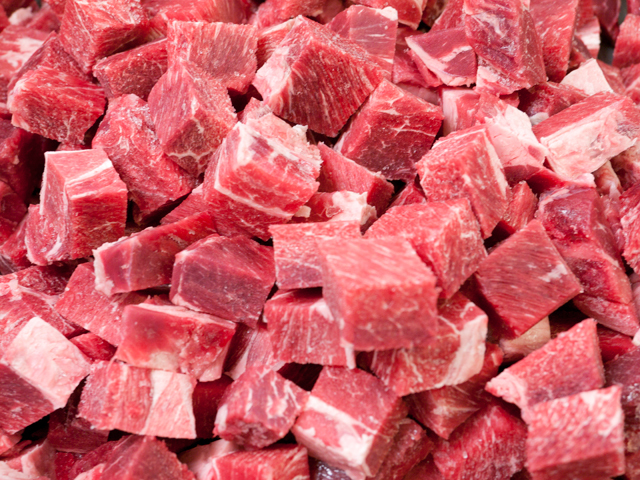 ＮＺ産牧草牛サイコロステーキ