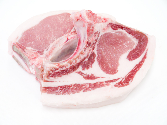 鹿児島放牧黒豚L-ボーンステーキ