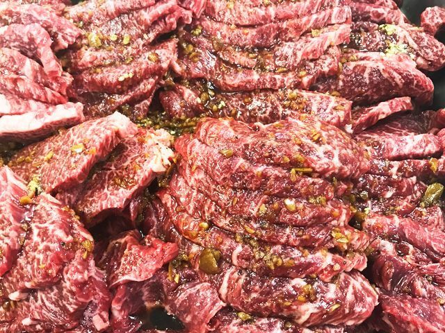 和牛赤身無添加もみだれ漬け焼肉用