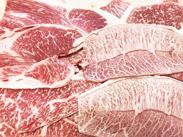 鹿児島黒牛和牛モモウデ切り落とし