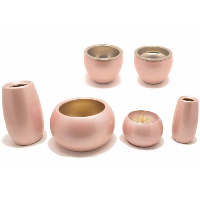 まりこ　ピンク色　　　　3.0寸　6点セット