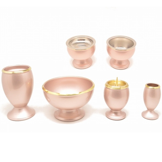 マリン　ピンク色　　　　　3.0寸　6点セット