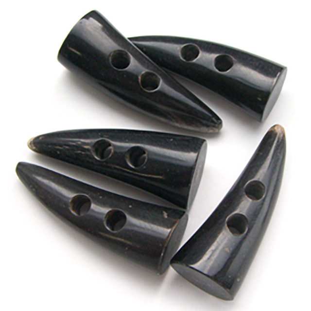 【本水牛トグル】ダッフルボタン10（2525）