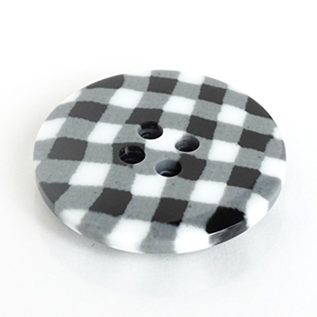 ギンガムチェック 1【黒×白（21）】（3390）