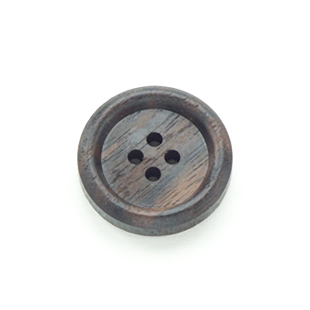 【木ボタン】WOOD 1 コクタン（2551）