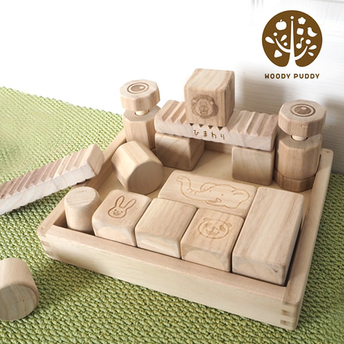 【名入れ 出産祝い】はじめてのつみ木 キリコロ（お名前入り、桐箱付）