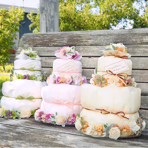 【おむつケーキ】 ナチュール おむつケーキ