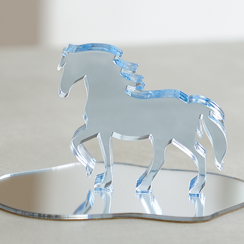 【ベルビーアンファン】Lumiere Horse アクリル ホース(日本製)