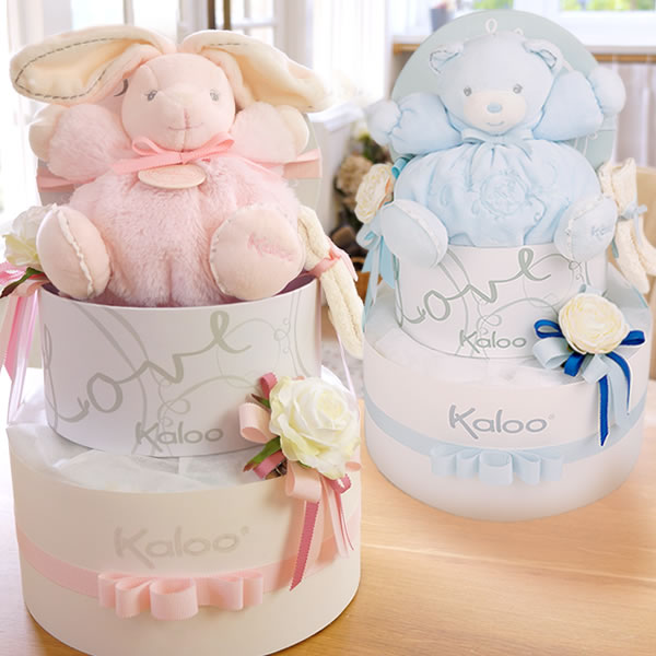【おむつケーキ】Kaloo(カルー)パールドールおむつケーキ【正規輸入品】