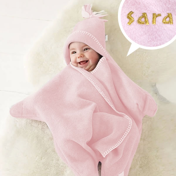 本当にもらって嬉しい出産祝い人気おすすめ｜Tuppence & Crumble（タッペンス＆クランブル）星型アフガン おくるみ