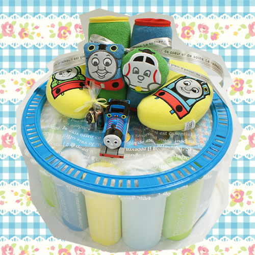 【おむつケーキ】きかんしゃトーマスおむつケーキ