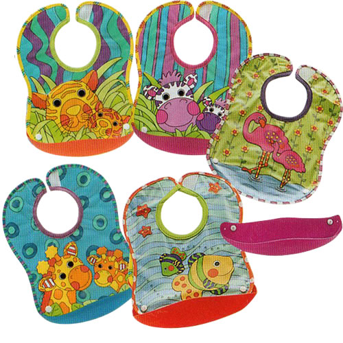 【おむつケーキにプラス】Ｓａｓｓｙクラムキャッチャー・ビブ