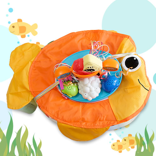 【おむつケーキ】Sassyバブルフィッシュケーキ