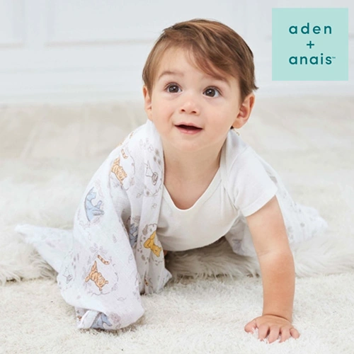 【出産祝い おくるみ】エイデンアンドアネイ ディズニーコレクション スワドル2枚入り