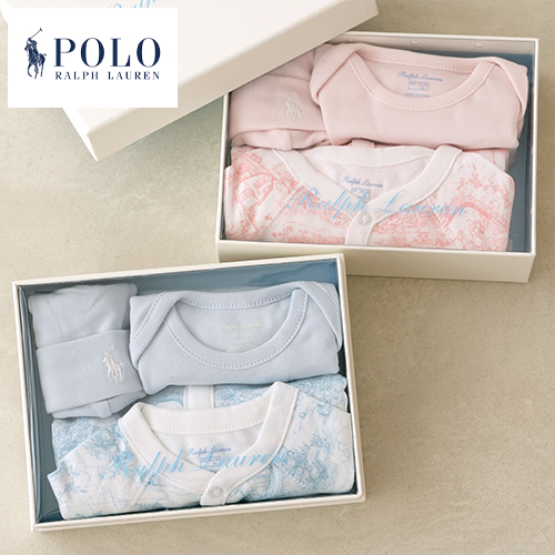POLO RALPH LAUREN(ポロ ラルフローレン) ベビーグッズ 3点セット