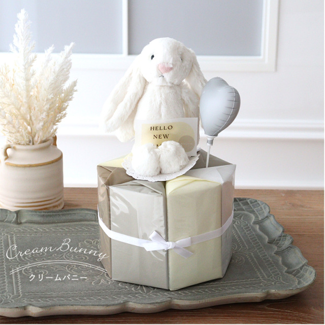 Jellycat Sweetie(ジェリーキャットスウィーティー)おむつケーキ