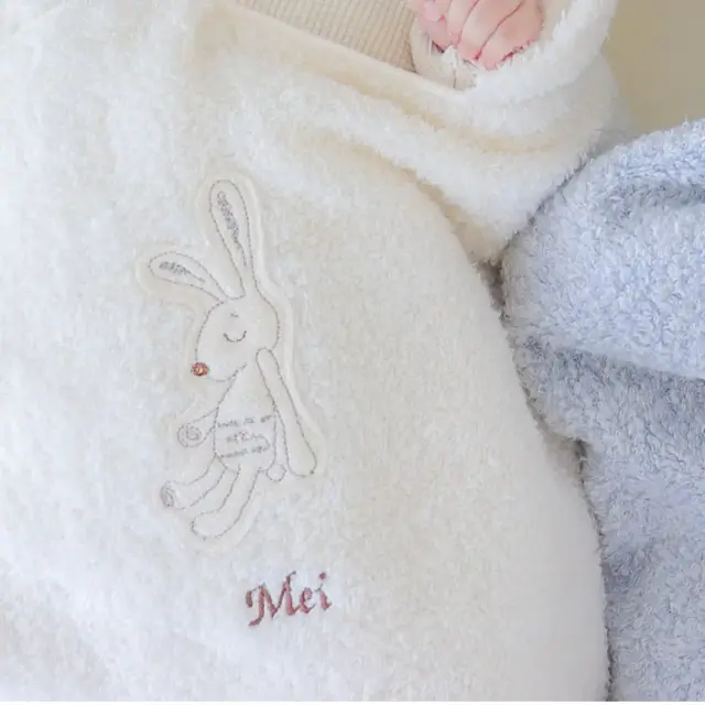 出産祝い おくるみ】Choetto（シュエット）フード付きバスタオル＋