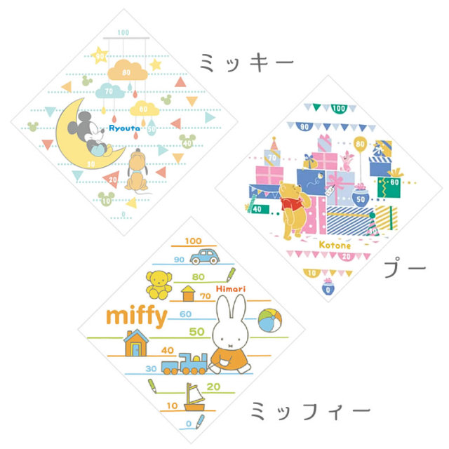 出産祝い おくるみ 名前入り身長計湯上タオル