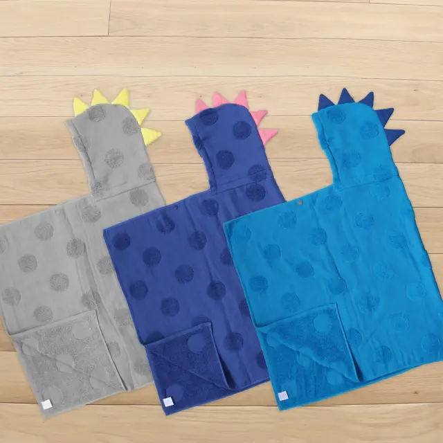 出産祝い おくるみ】SOF(ソフ)フード付きバスタオル 恐竜