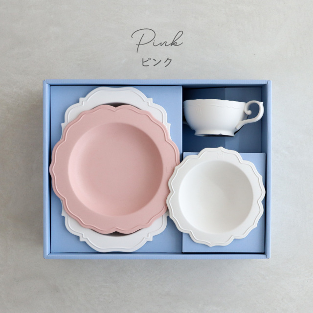 ココReale レアーレ 食器セット ピンク 公式直販】ベビー・子供用食器の「レアーレ（Reale）」 レアーレ