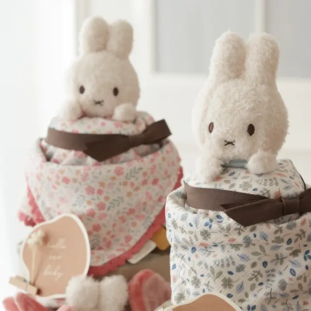 出産祝い】miffy x Little Dutch ストローラートイおむつケーキ