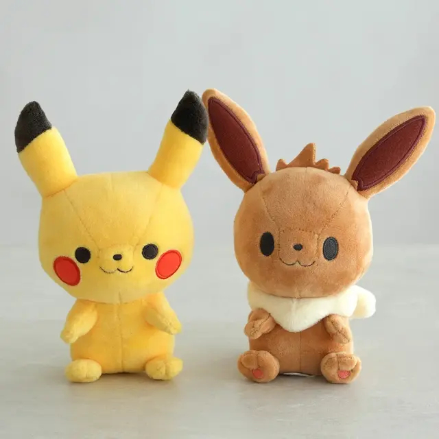 モンポケ ぬいぐるみ ナチュラルタオル おむつケーキ ピカチュウ イーブイ