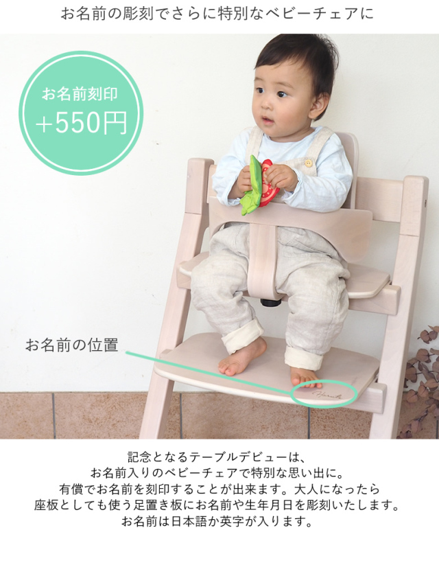 ♡ベビーチェアご確認用♡ ベビーチェア 名前入り】HOPPLチョイスベビー