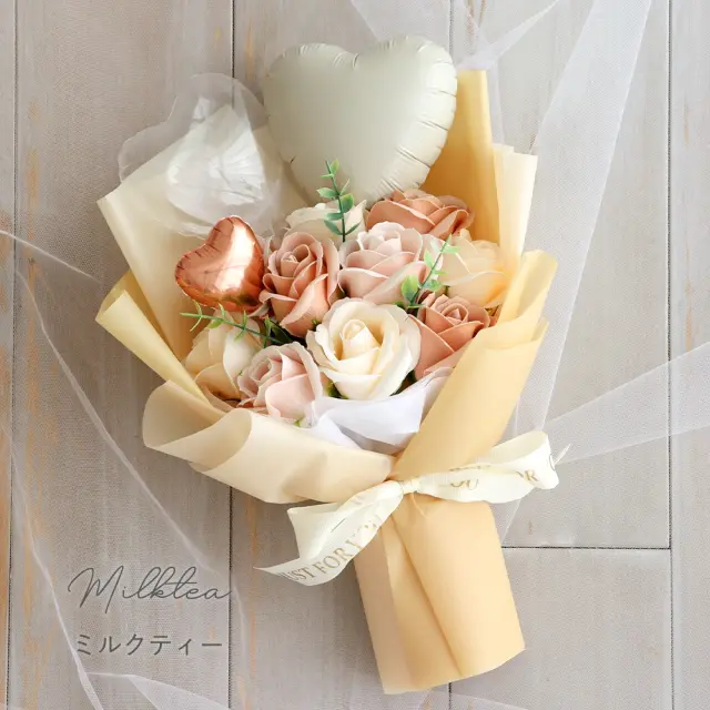 ソープフラワー ピッコロバルーンブーケ