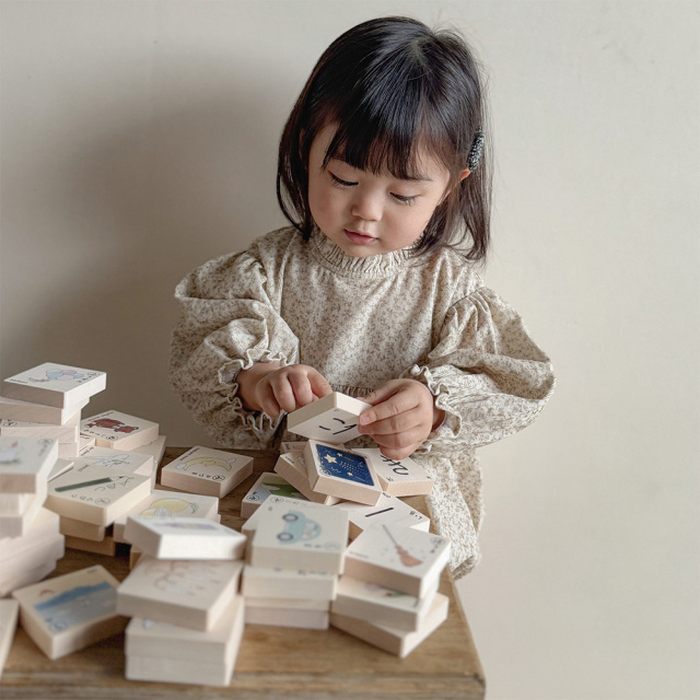 出産祝い 誕生日】ベルビーアンファン ひらがな積み木