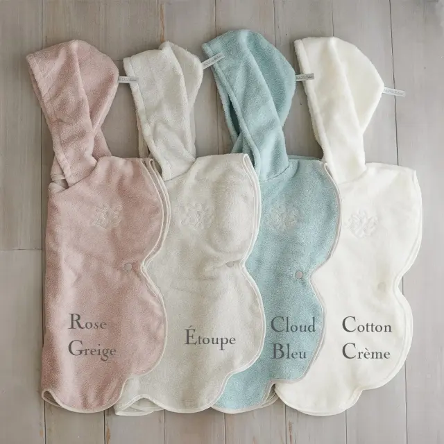 Nuage オーガニックコットンMokuMoku バスポンチョ