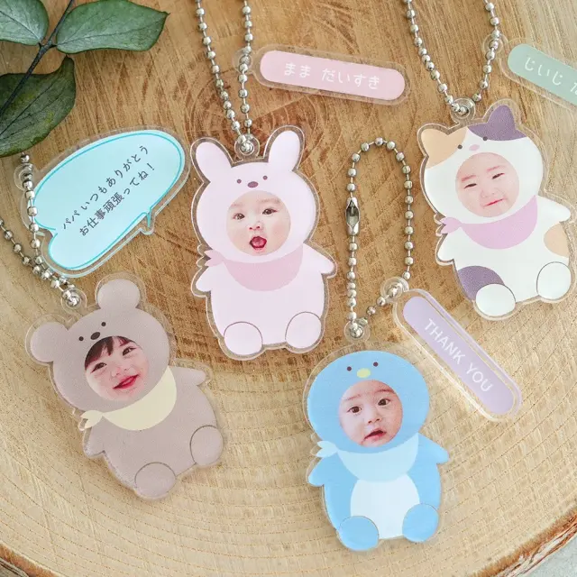 R*n様 カップケーキさんの編みぐるみキーホルダー〇 キャプションお