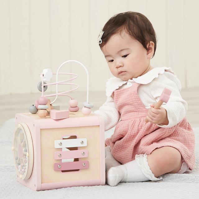 1歳誕生日】labellabel（レーベルレーベル）アクティビティキューブ お