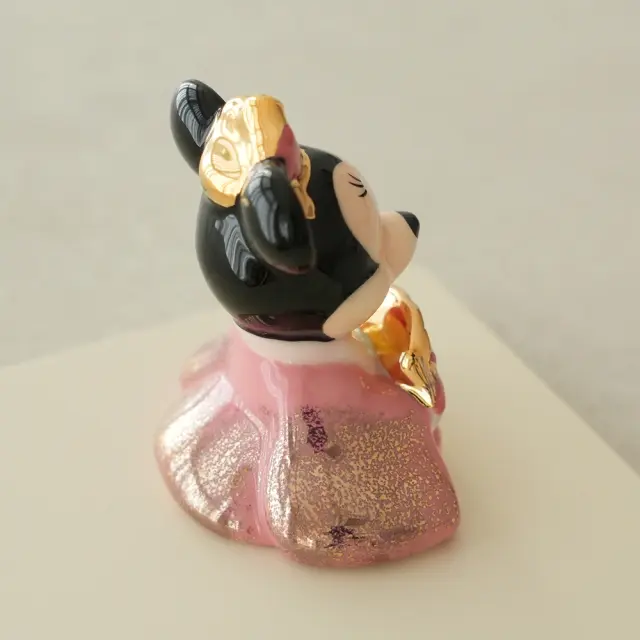 ディズニー　ミッキー&ミニー　陶磁器ミニ雛人形　ひな祭り　桃の節句 初節句 ひなまつり 雛人形】ミッキー＆ミニー 磁器ひな人形