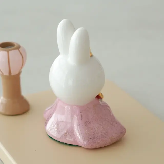 初節句 ひなまつり 雛人形】ミッフィー 磁器五人飾り