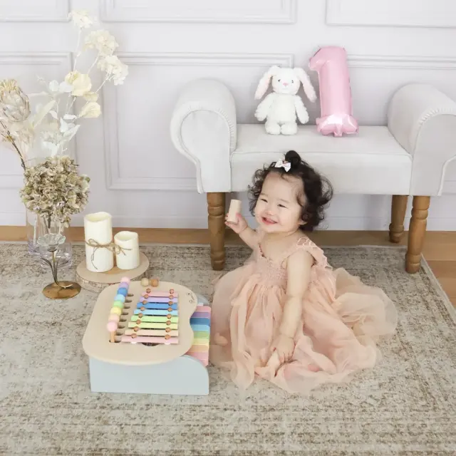 出産祝い1歳誕生日】お名前入り Sweet Melody Maker -スウィート