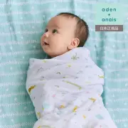 500　ロゴありカート【出産祝い おくるみ】エイデンアンドアネイ スワドル３枚入り Year of the snake 3-pack classic swaddles