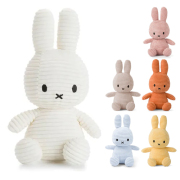 【出産祝い】コーデュロイミッフィー　Corduroy Miffy 23cm