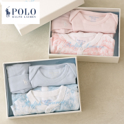 POLO RALPH LAUREN(ポロ ラルフローレン)　ベビーグッズ 3点セット トワルジュイ